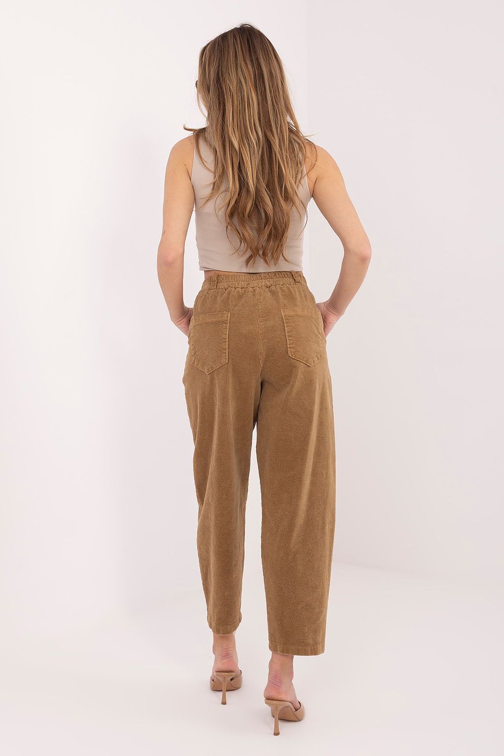  corduroy trousers model 224996 Rue Paris 