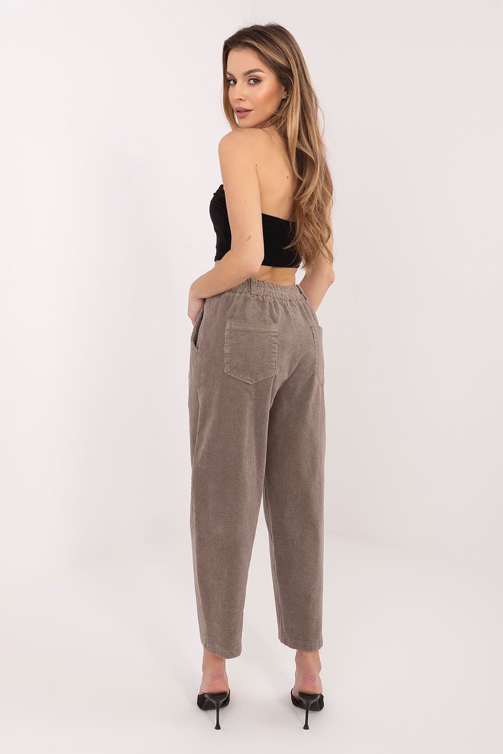  corduroy trousers model 225000 Rue Paris 